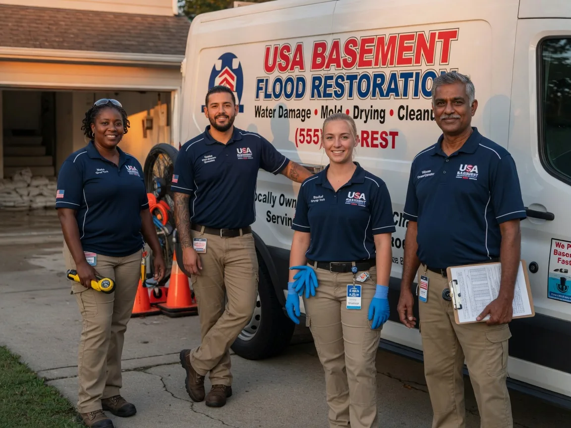 Basement Flood Cleanup company in Manns Choice, PA